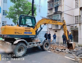恭喜水院50棟業(yè)主加裝電梯開工！