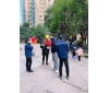 長沙順新電梯有限公司在湘府9號小區(qū)開展電梯知識安全宣傳和應急救援演練活動