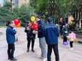 長沙順新電梯有限公司在湘府9號小區(qū)開展電梯知識安全宣傳和應急救援演練活動